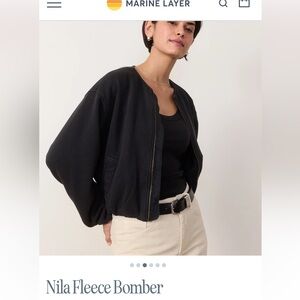 Nila Fleece Bomber